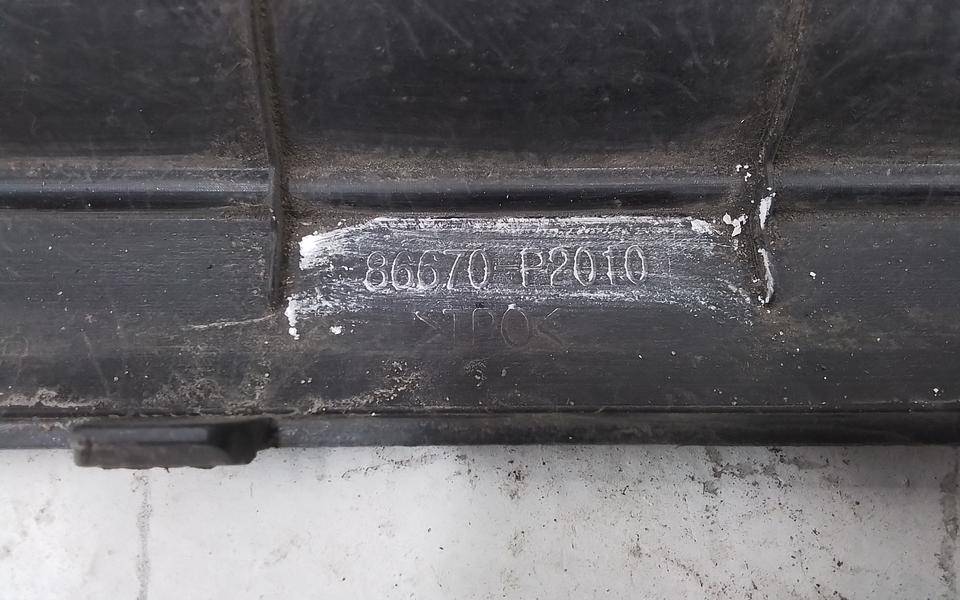 Накладка заднего бампера