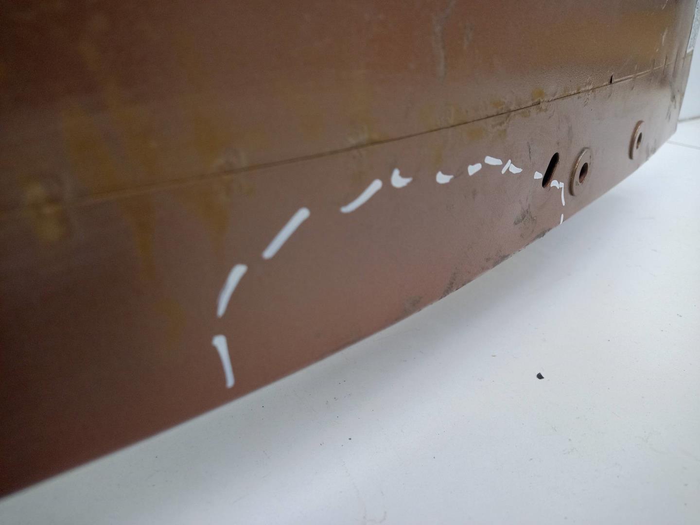 Усилитель переднего бампера