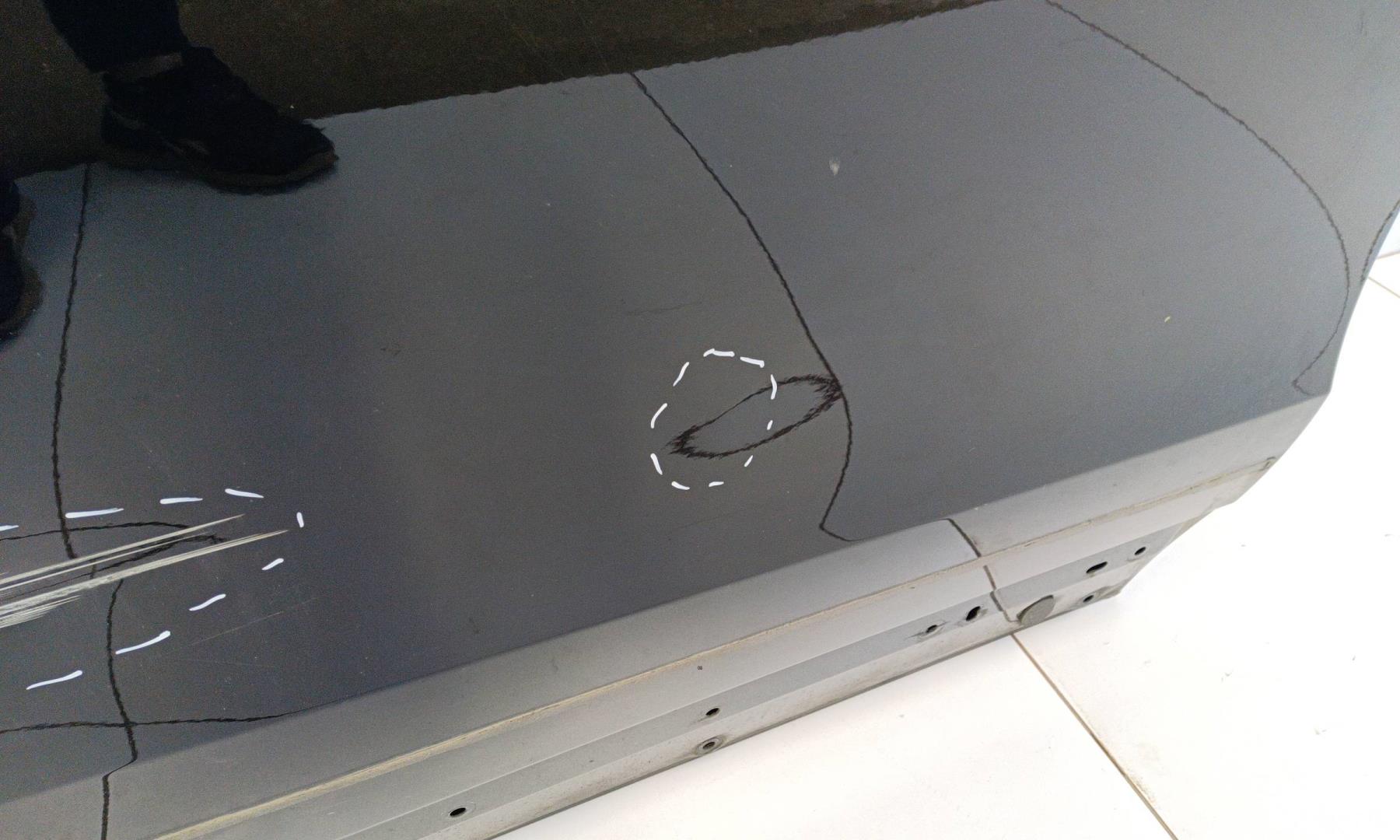 Дверь задняя правая