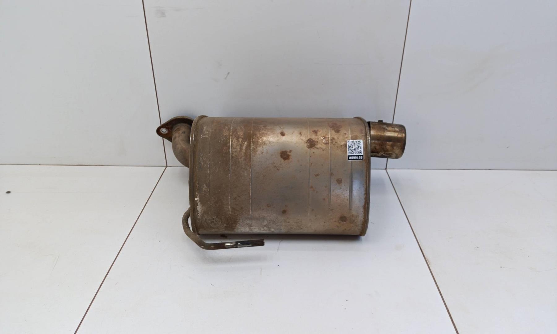 Глушитель задняя часть