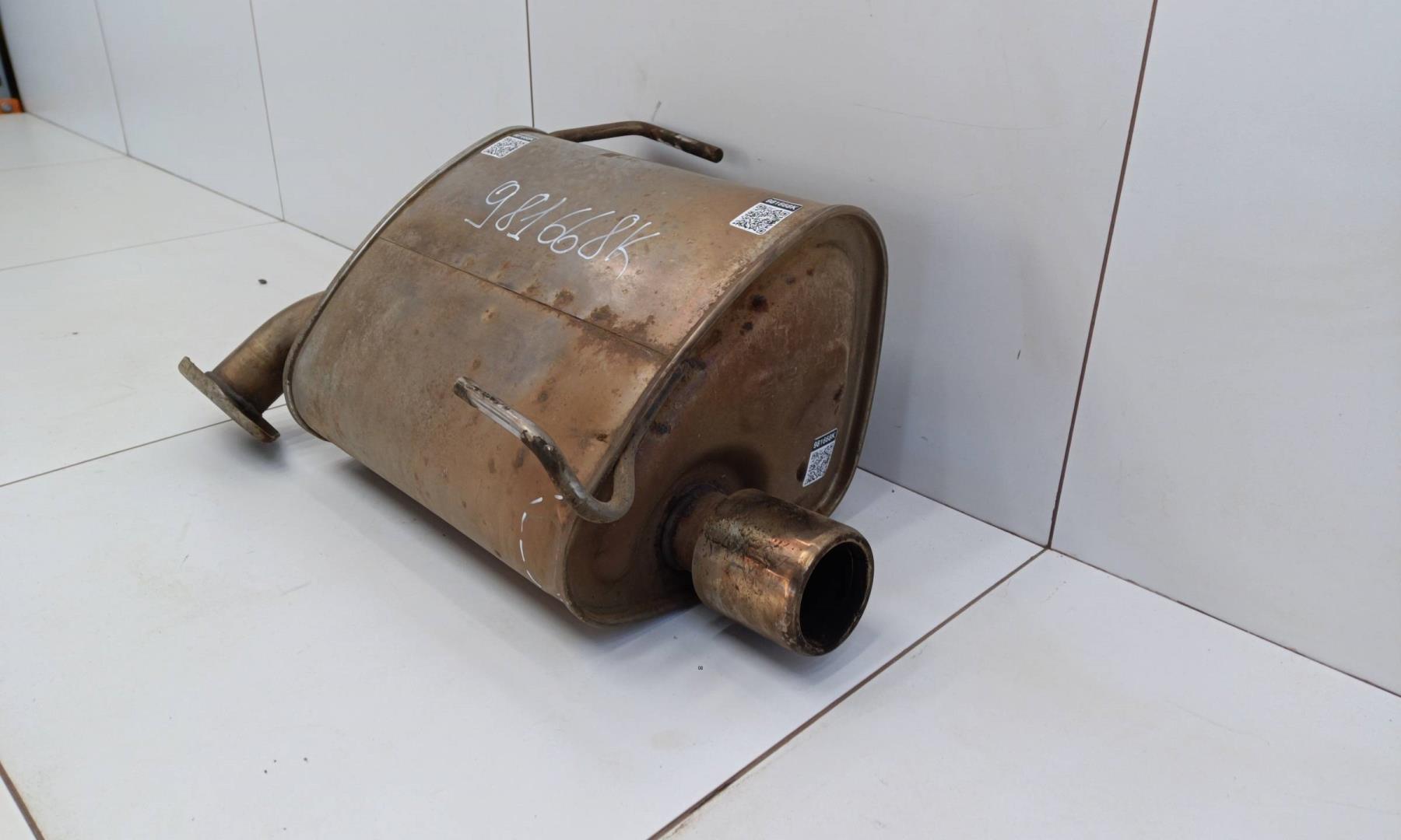 Глушитель задняя часть