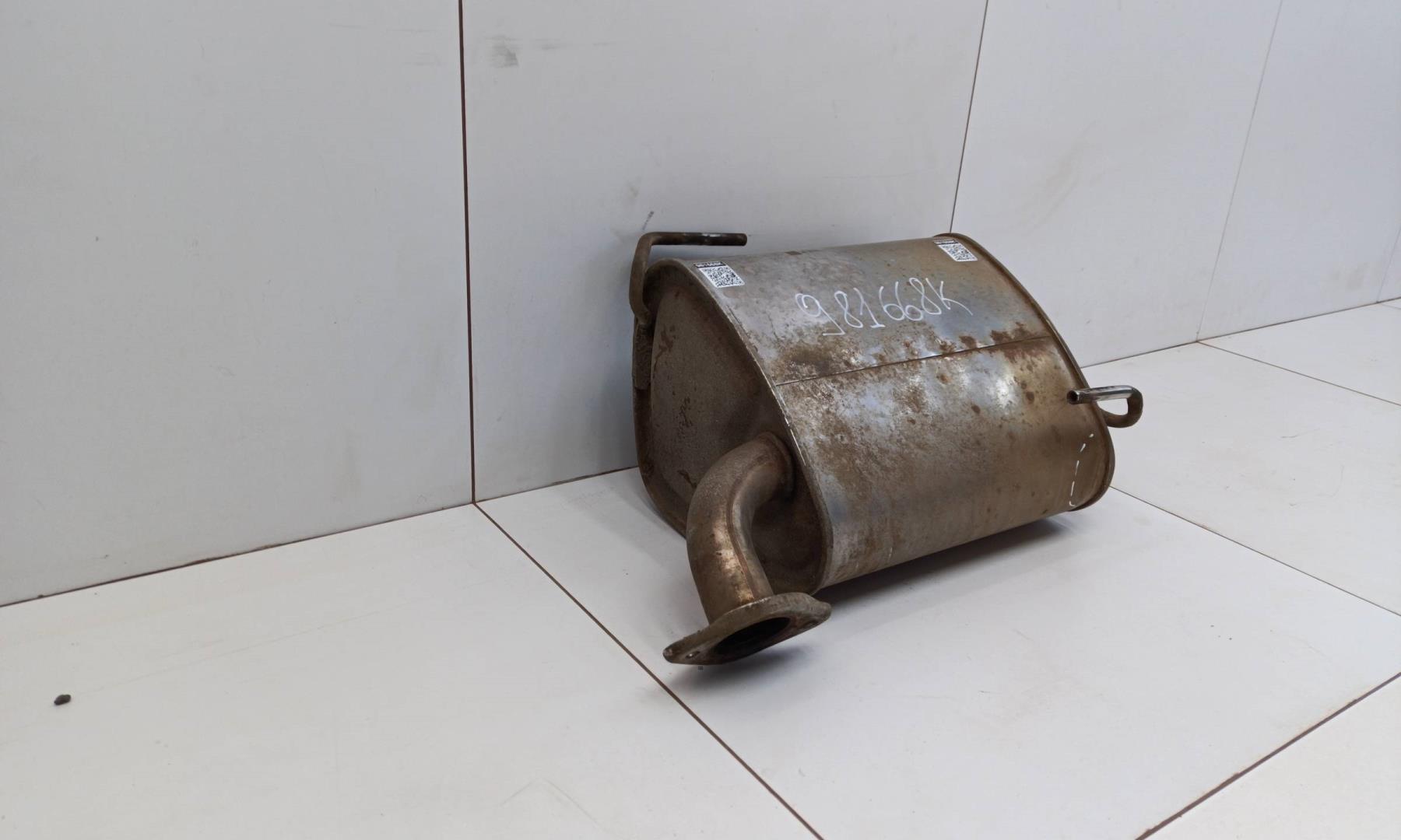 Глушитель задняя часть