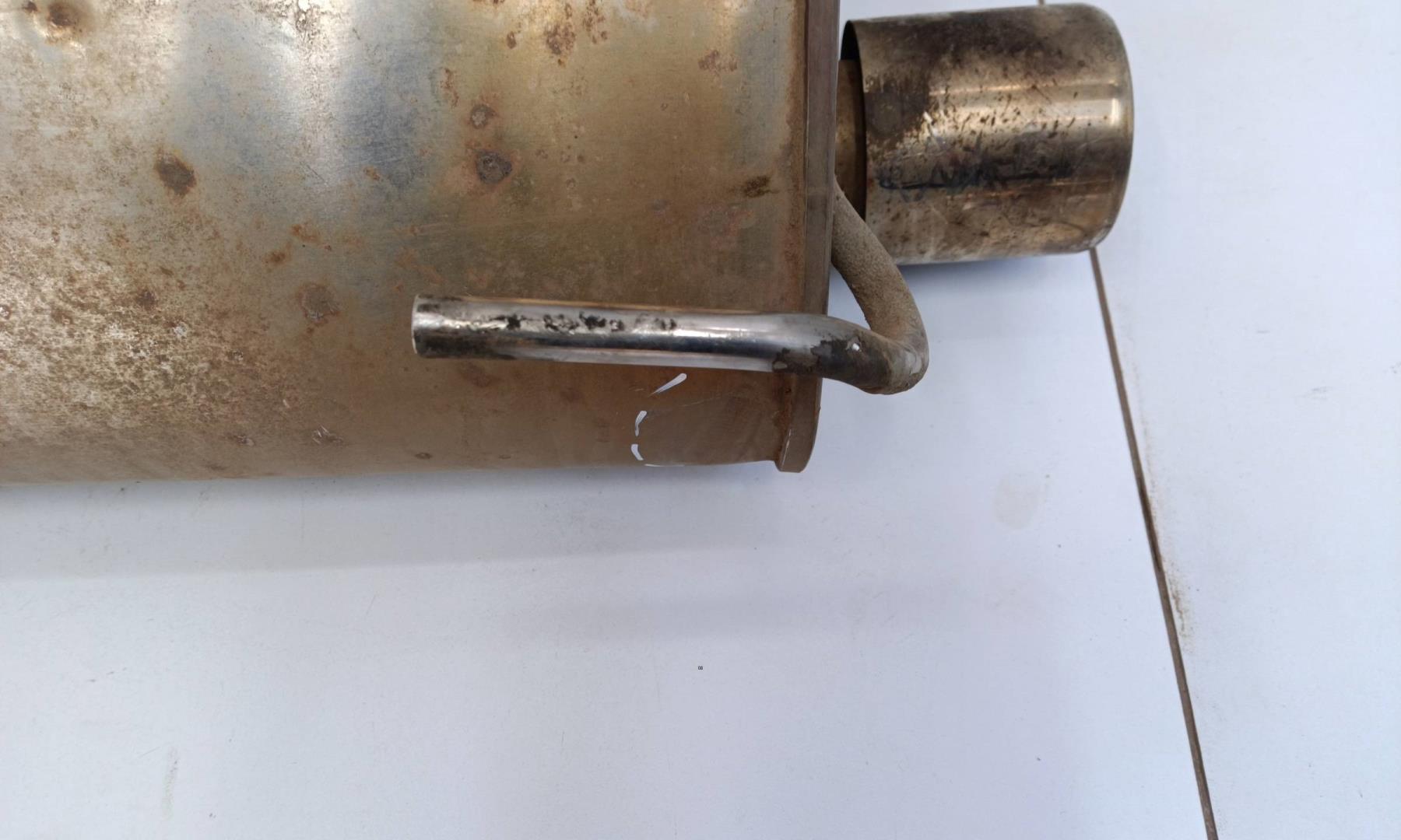 Глушитель задняя часть