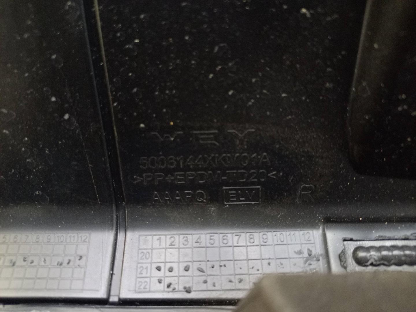 Накладка переднего крыла правого