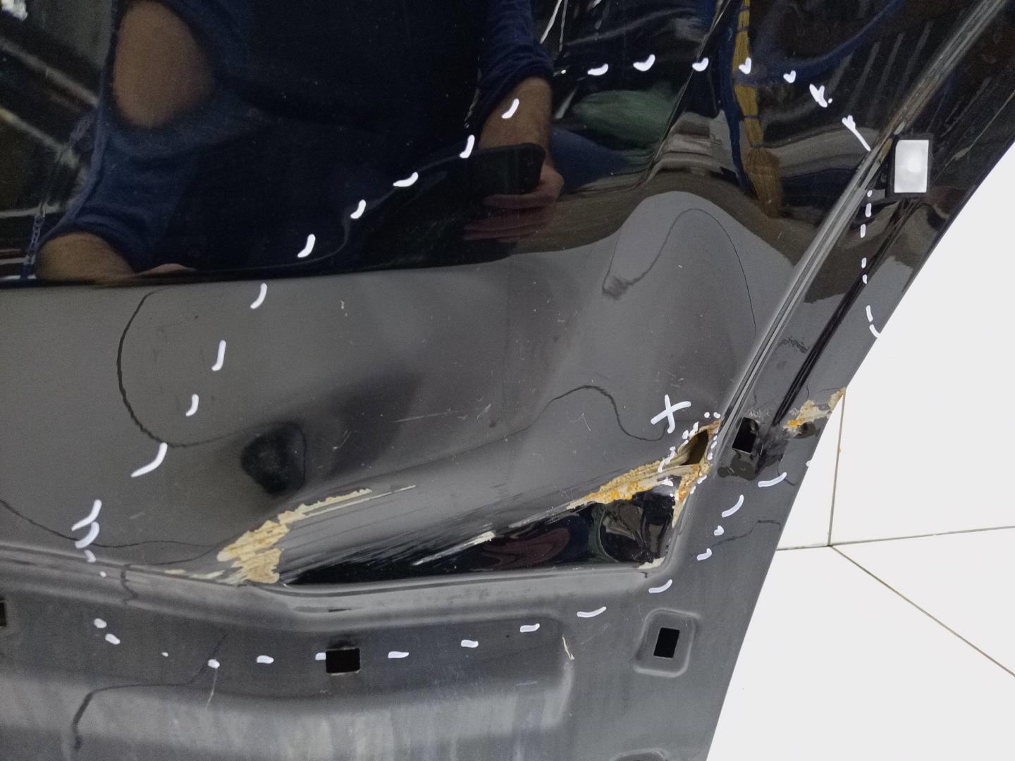 Дверь задняя левая