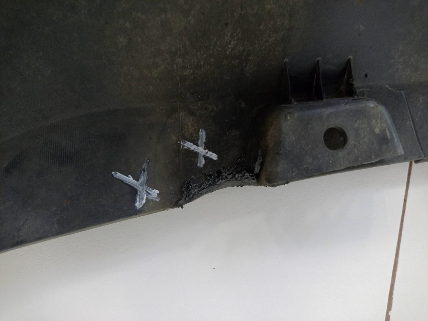 Юбка задняя