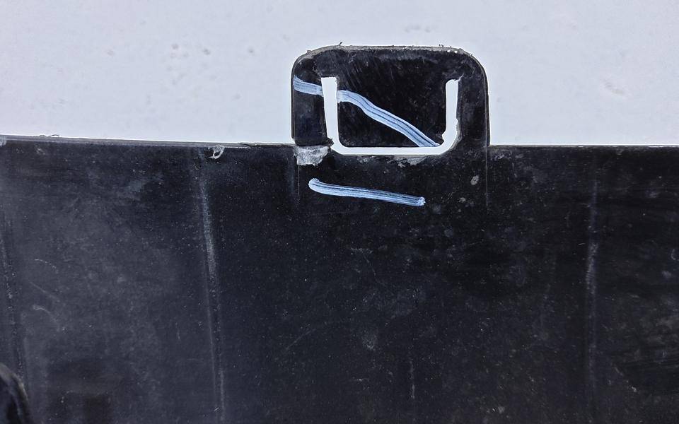 Накладка переднего бампера