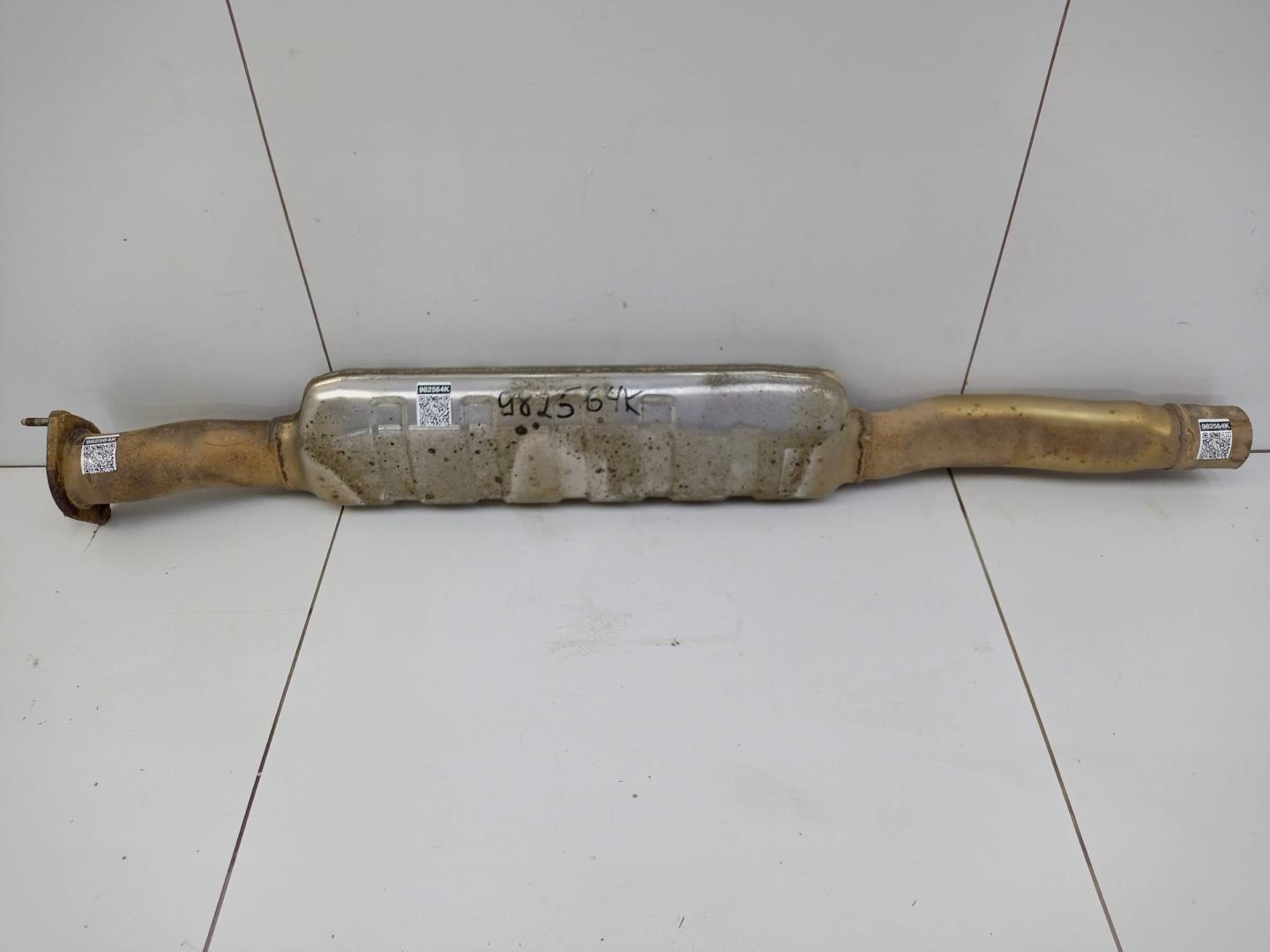 Глушитель основной / задняя часть