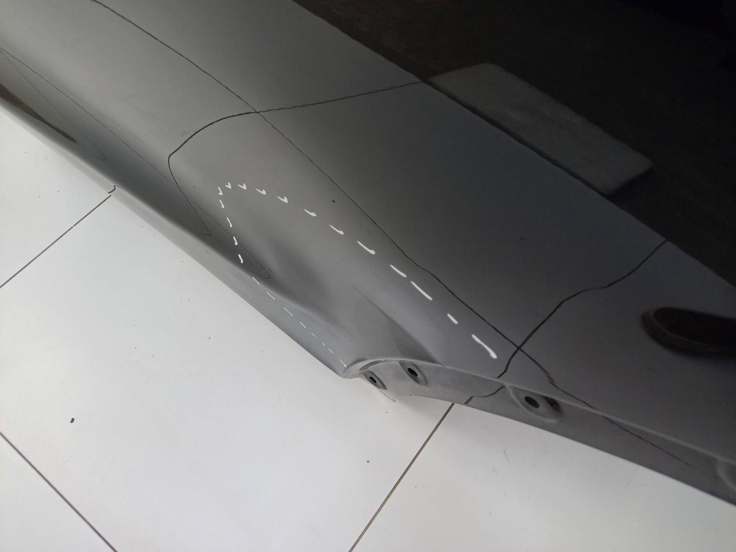 Дверь задняя левая