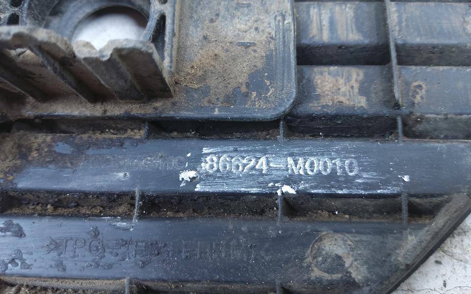 Накладка заднего бампера правая