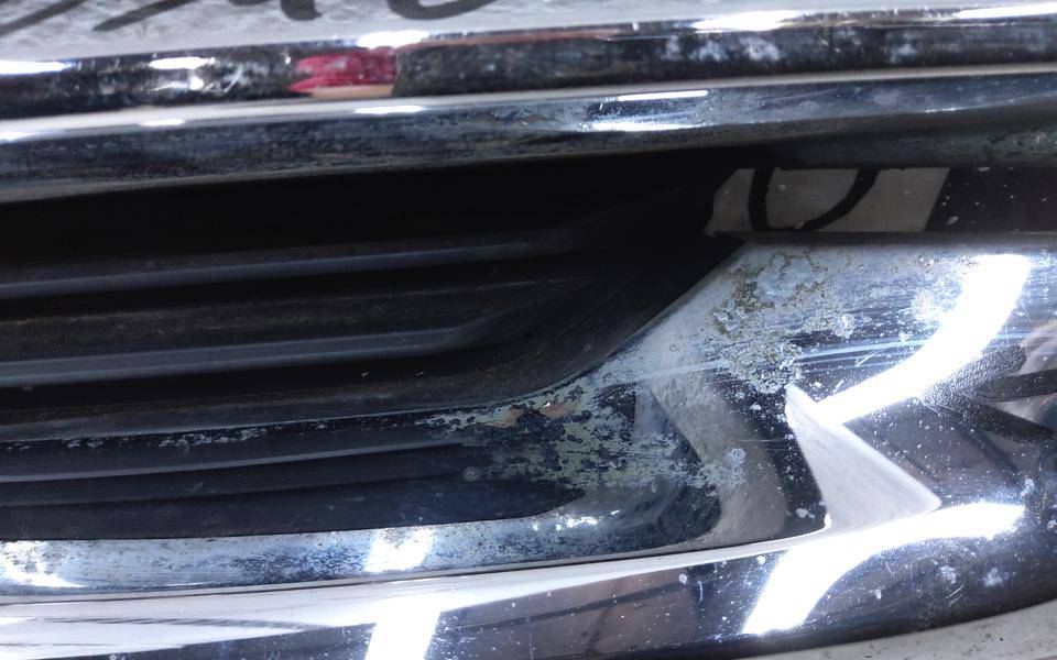 Накладка заднего бампера левая