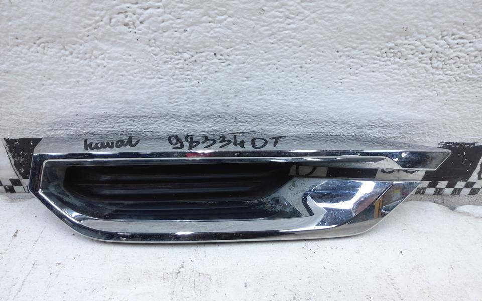 Накладка заднего бампера левая