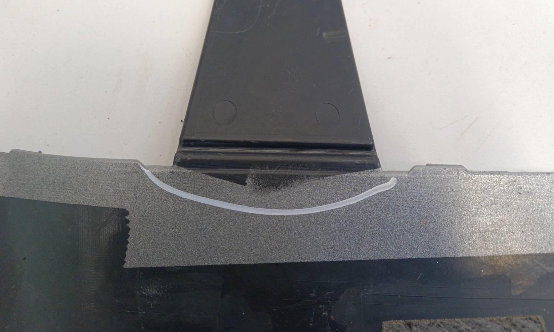 Накладка заднего бампера