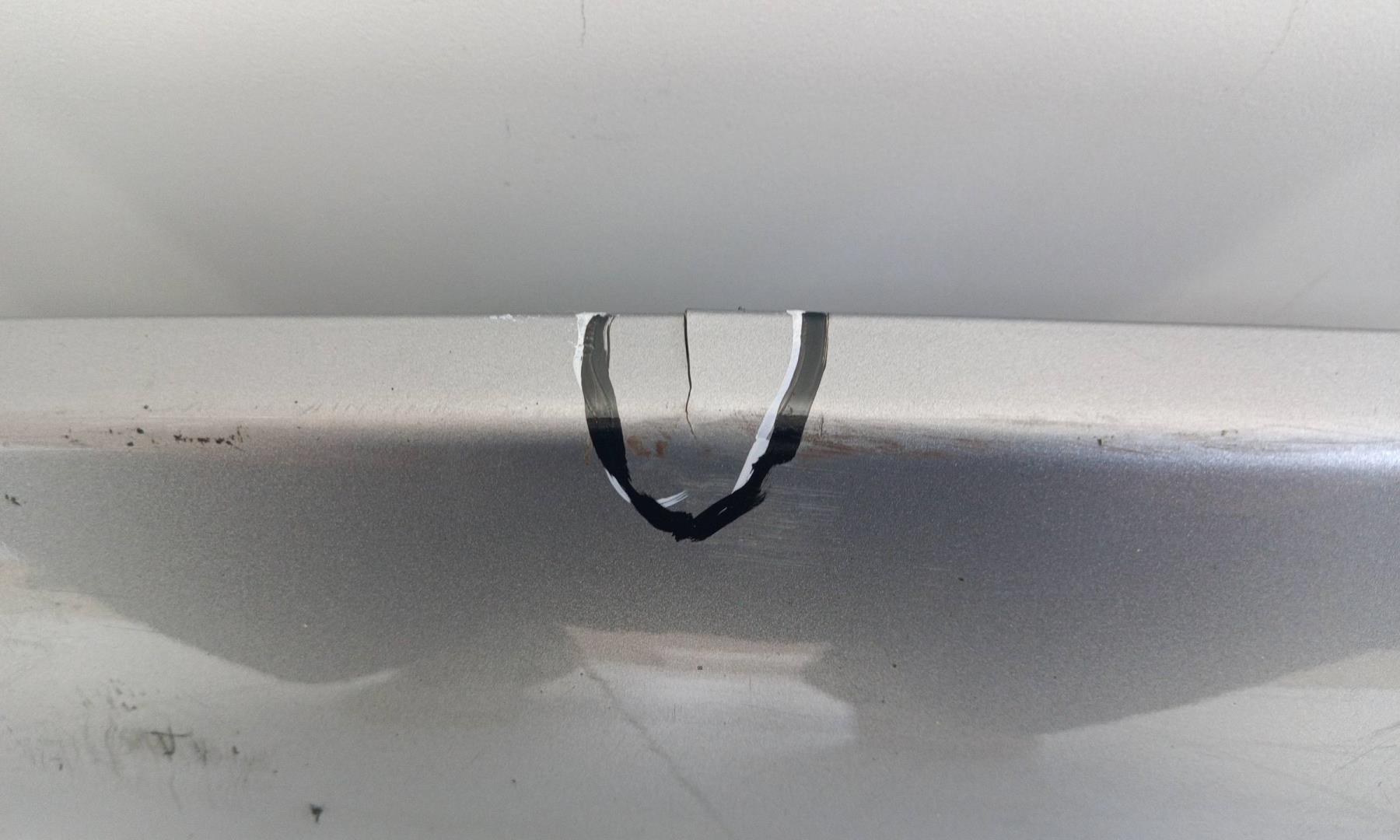 Накладка заднего бампера