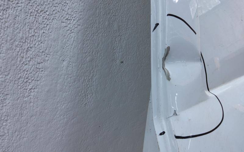 Дверь задняя левая