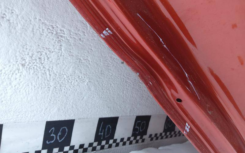 Дверь задняя левая