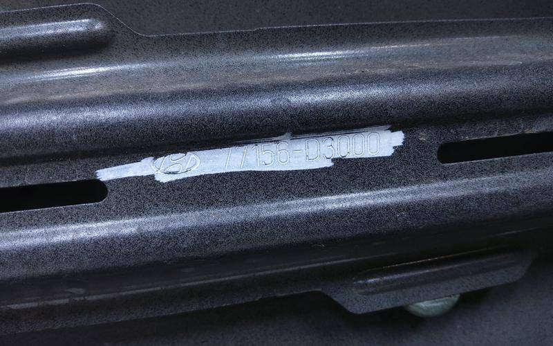 Дверь задняя левая