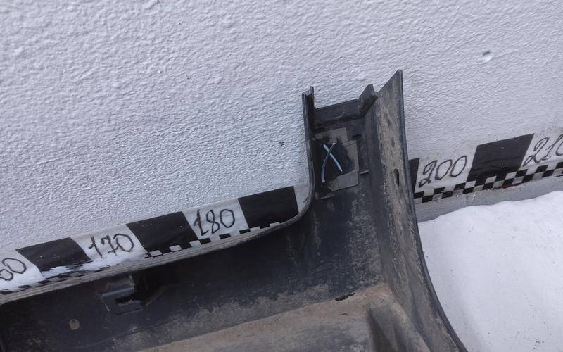 Накладка на порог (наружная)