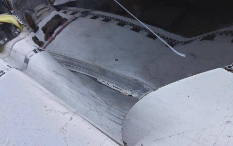 Дверь задняя левая