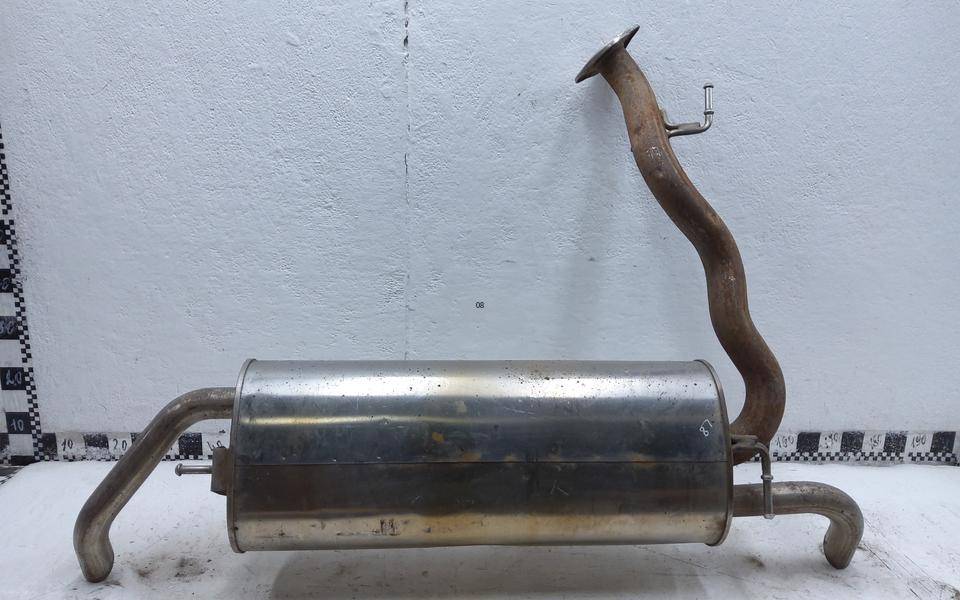 Глушитель задняя часть