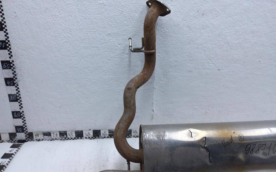 Глушитель задняя часть