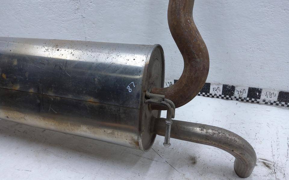 Глушитель задняя часть