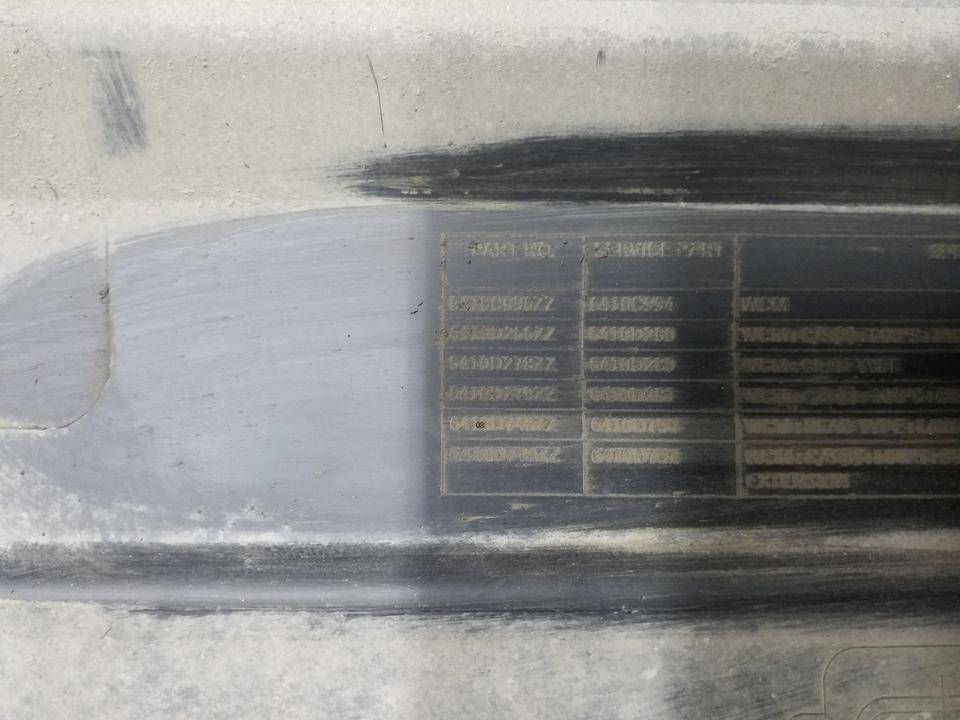 Бампер задний