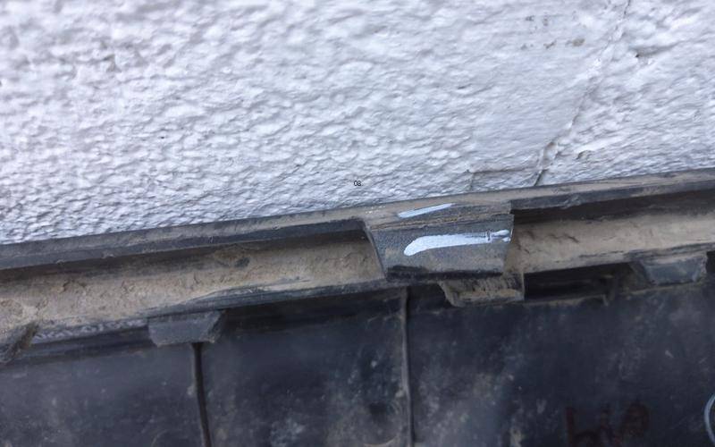 Накладка заднего бампера