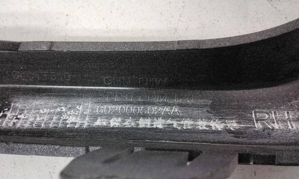 Накладка заднего бампера правая