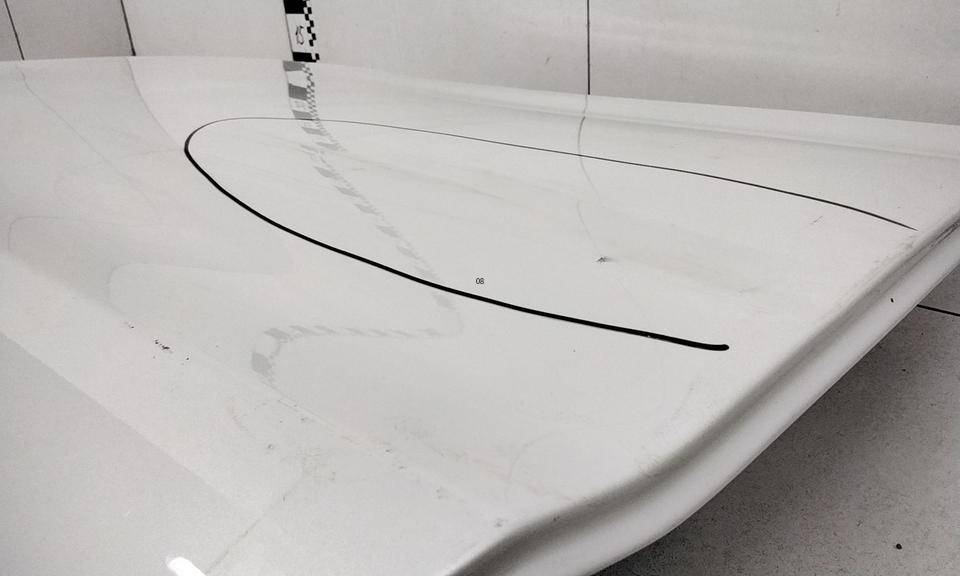 Дверь задняя левая