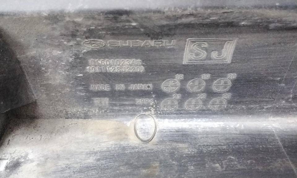 Накладка двери передней правой