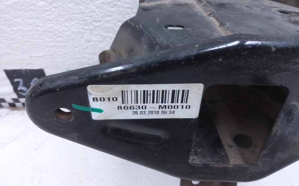 Усилитель заднего бампера