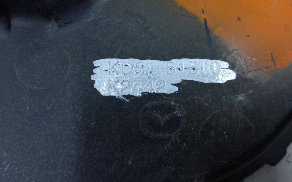 Отражатель в бампер задний правый