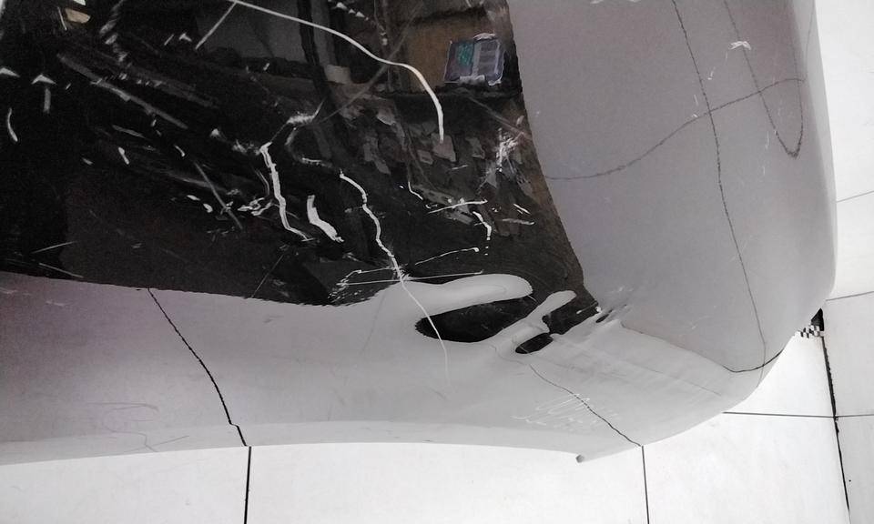 Крыло переднее правое