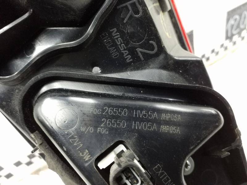 Фонарь задний внутренний правый