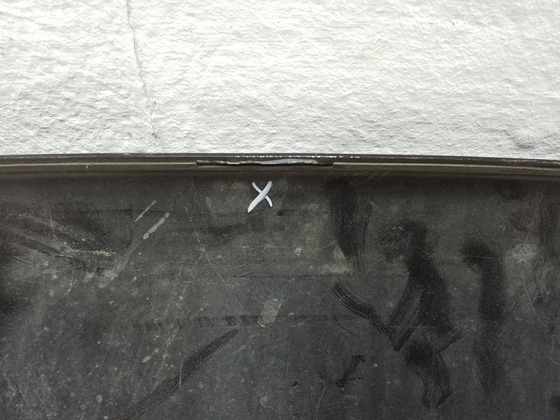 Накладка заднего бампера