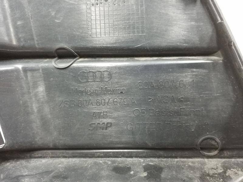 Накладка переднего бампера левая