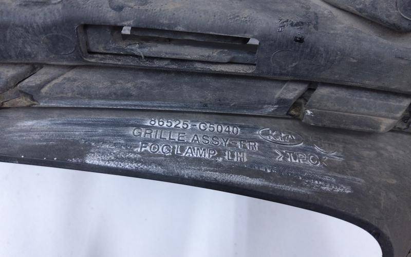 Накладка переднего бампера левая