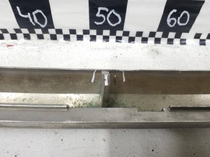 Накладка переднего бампера