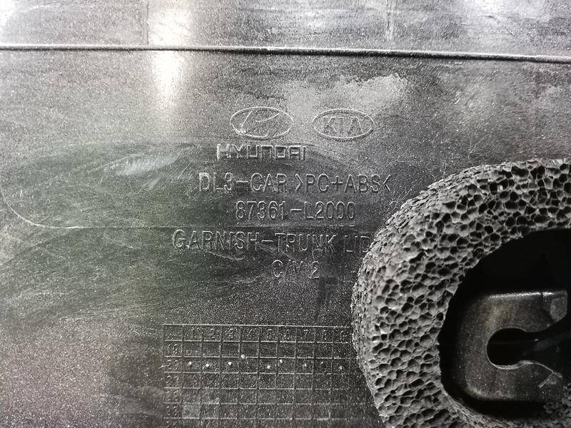 Накладка крышки багажника