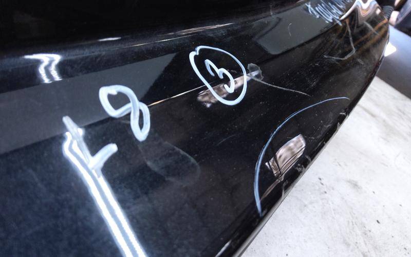 Бампер задний