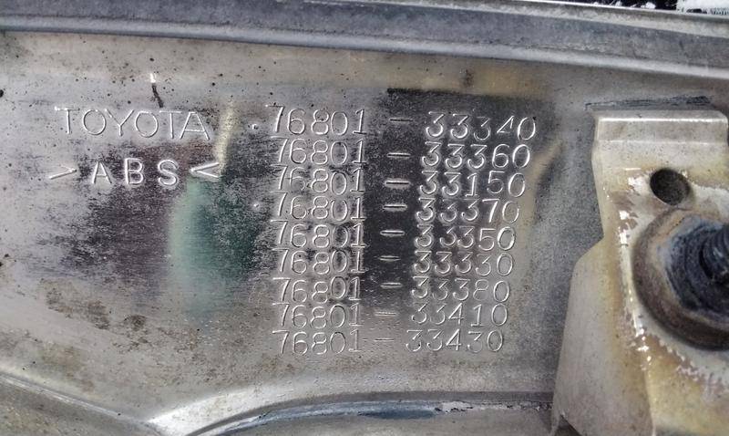 Накладка крышки багажника