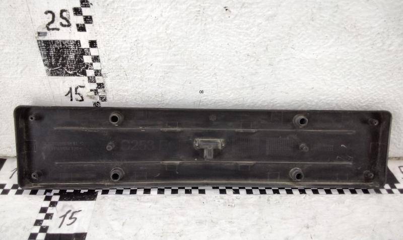 Накладка переднего бампера под номер