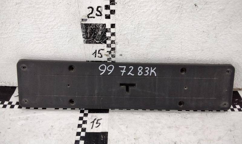 Накладка переднего бампера под номер