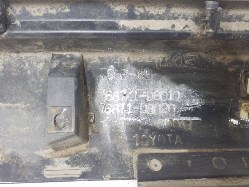 Накладка заднего бампера