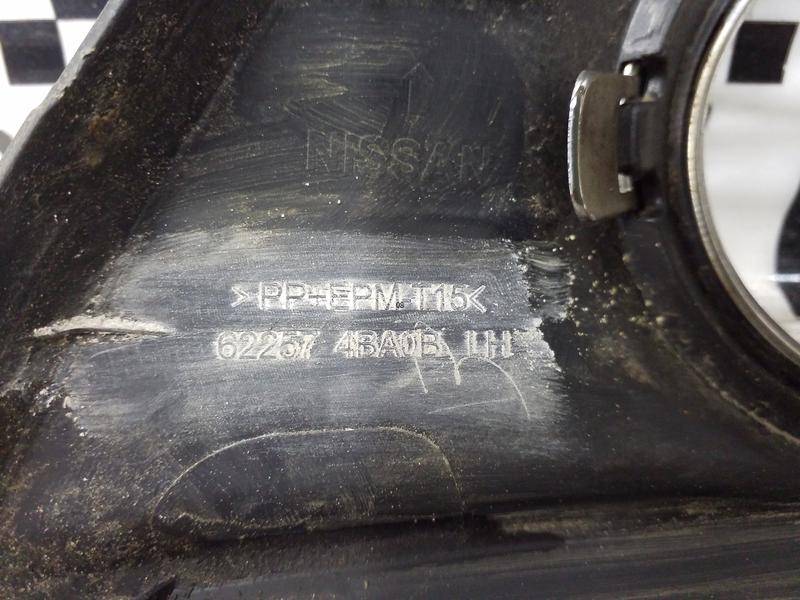 Накладка переднего бампера левая