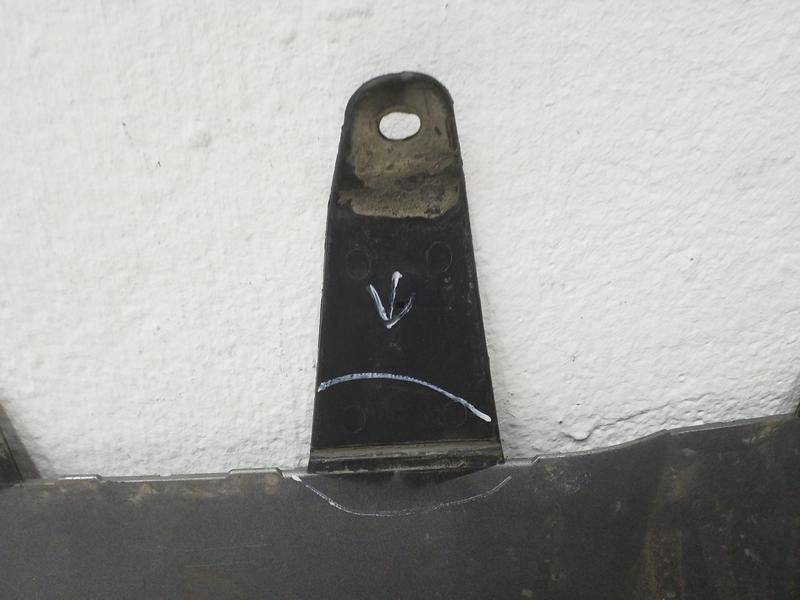 Накладка заднего бампера