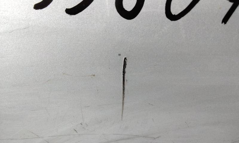 Накладка заднего бампера