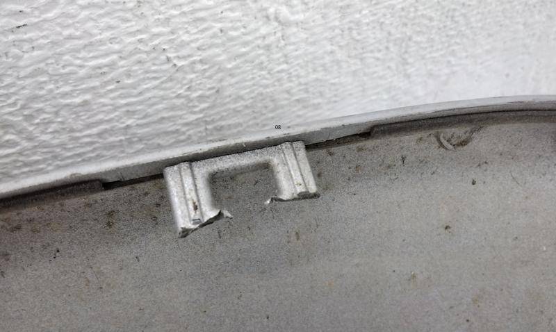 Накладка заднего бампера