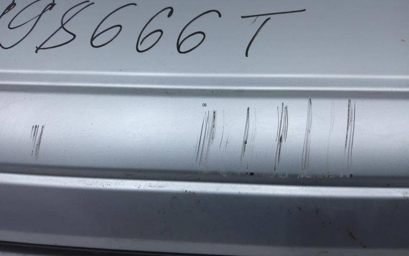 Накладка заднего бампера